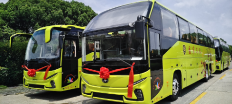 再添生力軍！蘇州金龍新V系助力吉安國賓旅運&ldquo;煥新&rdquo;升級